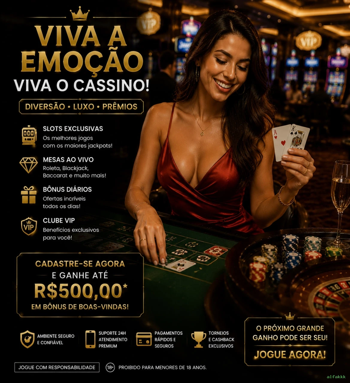 Cassino ao Vivo alfakkk - Dealers Brasileiros Profissionais